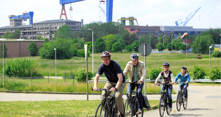 Fahrrad fahren in Kiel